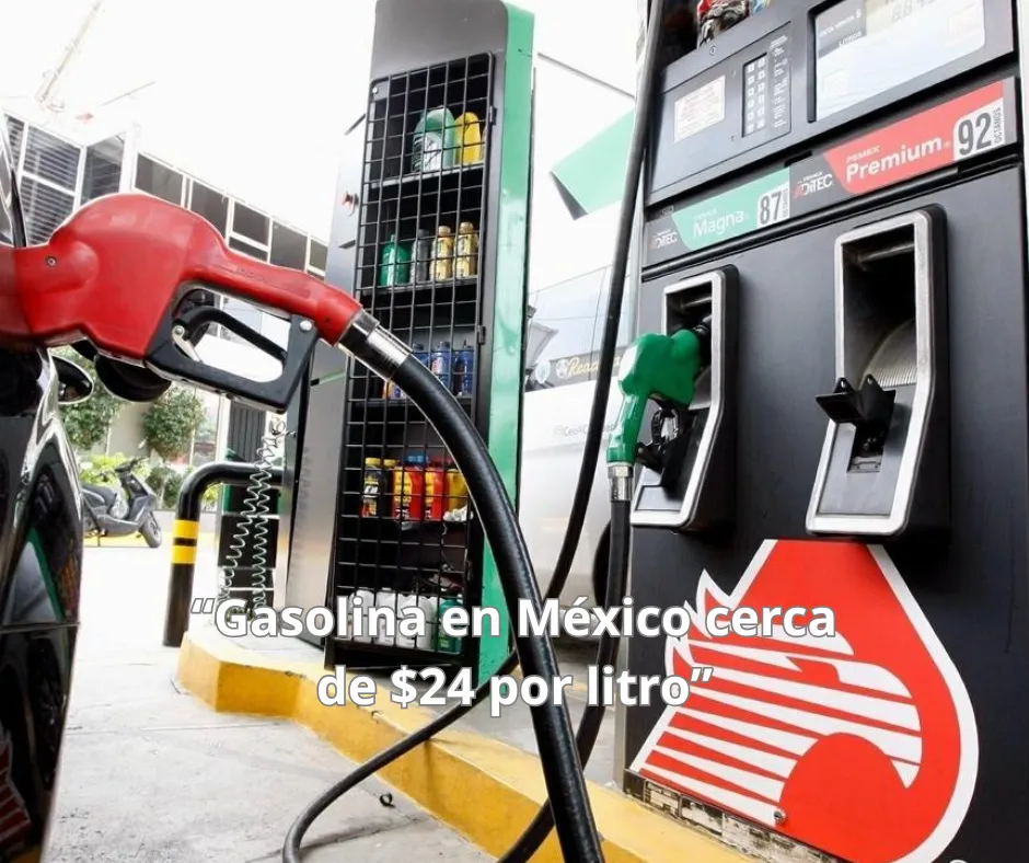 Lee más sobre el artículo Gasolina en México se mantiene cerca de los 24 pesos: qué significa para las estaciones de servicio